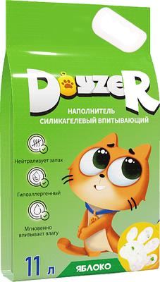 

Наполнитель для туалета, Силикагелевый яблоко