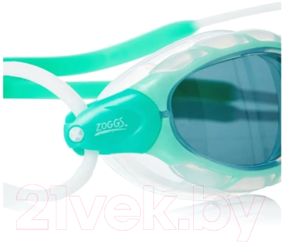 Очки для плавания ZoggS Predator / 461037 (Regular, зеленый/прозрачный/дымчатый)
