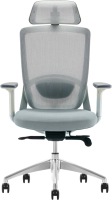 Кресло офисное Insite Glory / 1-IS-MC-0504 (белый/серый) - 