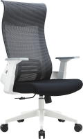 Кресло офисное Insite Record / 1-IS-MC-0512 (белый/черный) - 