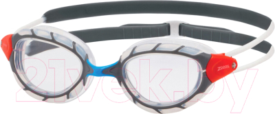 Очки для плавания ZoggS Predator / 461037 (Regular, прозрачный/серый)