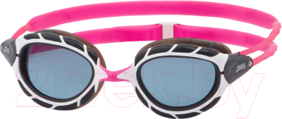 Очки для плавания ZoggS Predator / 461037 (S, розовый/белый)