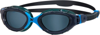 Очки для плавания ZoggS Predator Flex / 339848 (Regular, дымчатый/зеленый/голубой) - 