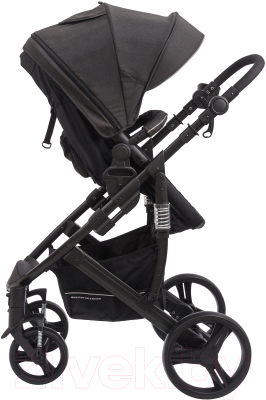 Детская универсальная коляска INDIGO Taurus (черный)