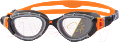 Очки для плавания ZoggS Predator Flex Reactor / 461107 (S, черный/оранжевый)