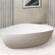 Миниатюра изображения товара Ванна из искусственного камня Abber Stein AS9608 (белый матовый)