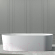 Миниатюра изображения товара Ванна из искусственного камня Abber Stein AS9614 (белый матовый)