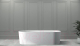 Миниатюра изображения товара Ванна из искусственного камня Abber Stein AS9614 (белый матовый)