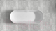 Миниатюра изображения товара Ванна из искусственного камня Abber Stein AS9614 (белый матовый)
