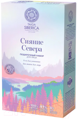 Набор косметики для лица Natura Siberica Гель д/умывания 150мл + тоник для лица 5в1 сужающий поры 170 мл