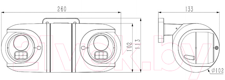 IP-камера Tiandy TC-C32RN I5/E/Y/QX/2.8mm/V4.2