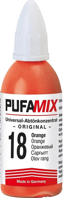 Пигмент Pufas PufaMix универсальный №18 (20мл, оранжевый) -