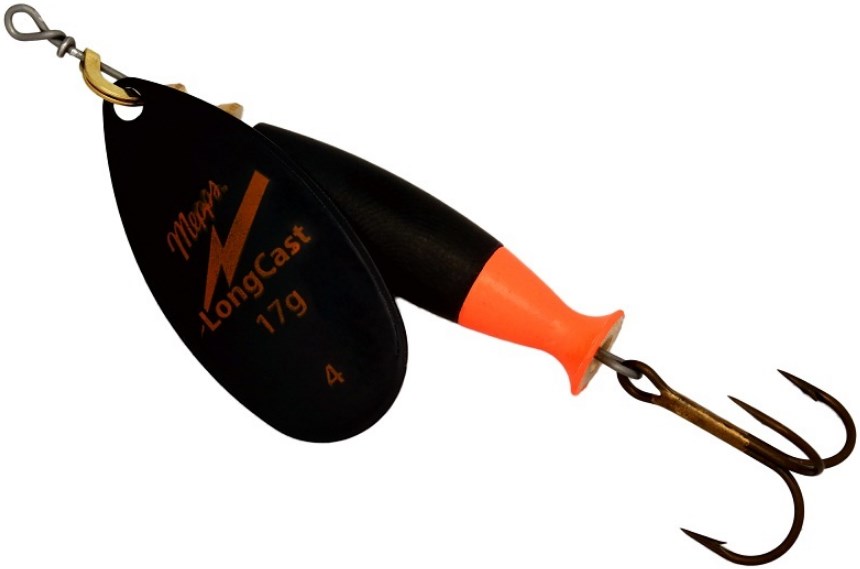 Блесна Mepps Aglia LongCast Black №4 / 529178