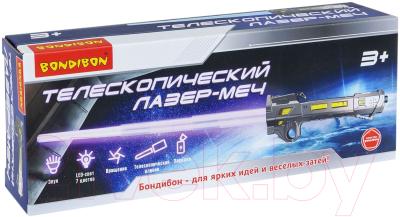 Меч игрушечный Bondibon Телескопический лазер / ВВ6264  