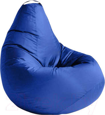 Бескаркасное кресло Kreslomeshki Груша Аnti-vandal XL / GA-120x85-SI (синий)