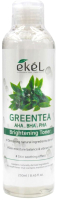 Тонер для лица Ekel AHA, BHA, PHA Brightening Toner Green Tea (250мл) - 