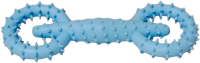 Игрушка для собак Homepet Dental Гантель / 83784 (голубой) - 