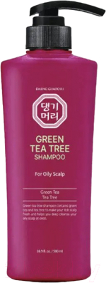 Шампунь для волос Daeng Gi Meo Ri Green Tea Tree Охлаждающий (500мл)