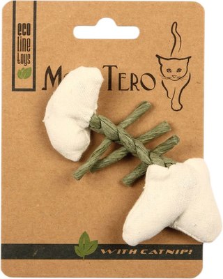 

Игрушка для кошек, Eco Рыбья кость с кошачьей мятой / 51460