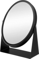 Зеркало косметическое El Casa Двустороннее на подставке / 240368 (черный) - 