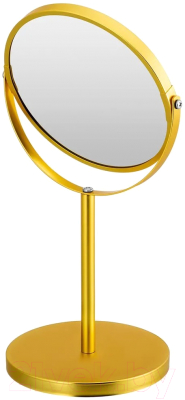 Зеркало косметическое El Casa На подставке / 240372 (золото)