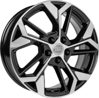 

Литой диск, КС1062 Emgrand X7 17x6.5" 5x114.3мм DIA 60.1мм ET 45мм