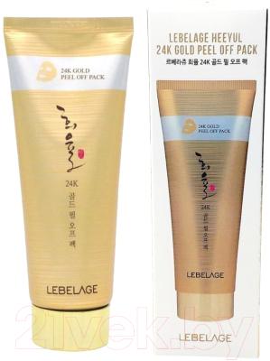 Маска-пленка для лица Lebelage Heeyul 24K Gold Peel Off Pack (150мл)