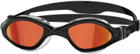 Очки для плавания ZoggS Tiger LSR+ Titanium / 461092 (Regular, черный/красный) - 