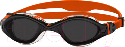 Очки для плавания ZoggS Tiger LSR+ / 461093 (Regular, черный/оранжевый)