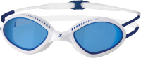 Очки для плавания ZoggS Tiger / 461095 (Regular, белый/голубой) - 