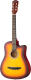 Акустическая гитара Foix 38C-M-N (натуральный) - 