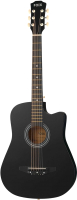 Акустическая гитара Foix 38C-M-BK (черный) - 