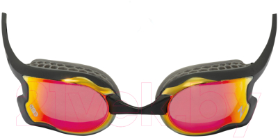 Очки для плавания ZoggS Raptor HCB Mirror / 461085 (черный/красный)