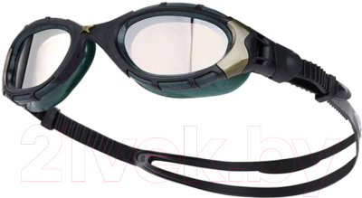 Очки для плавания ZoggS Predator Flex Titanium Reactor / 461089 (S, черный/дымчатый)