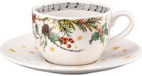 

Чашка с блюдцем, Christmas Carols / 02471-727211-14765