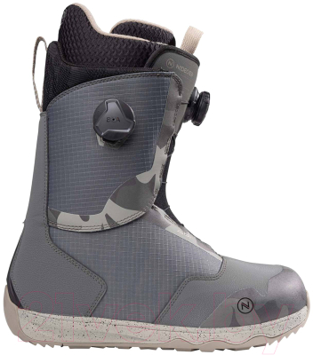 Ботинки для сноуборда Nidecker 2023-24 Rift (р.7.5, Gray Camo)