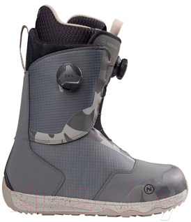 Ботинки для сноуборда Nidecker 2023-24 Rift (р.10, Gray Camo)