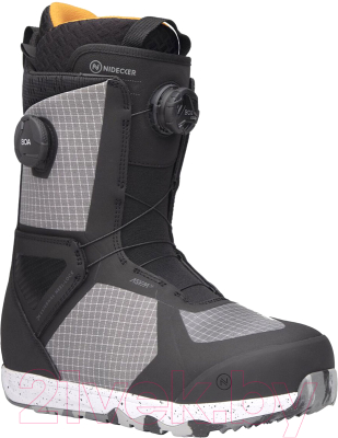Ботинки для сноуборда Nidecker 2023-24 Kita (р.7.5, Gray/Black)