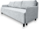 Диван Домовой Юни 3 (Santos Light Grey) - 
