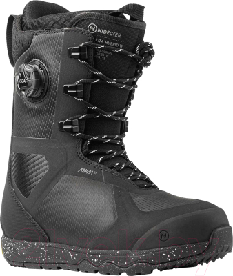 Ботинки для сноуборда Nidecker 2023-24 Kita Hybrid W (р.6, Black)