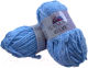 Набор пряжи для вязания Himalaya Velvet / 90006 (2 мотка, нежно-голубой) - 