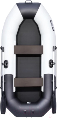 Надувная лодка Таймень T-N-270 lg/bl (серый/черный)