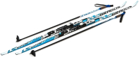 Комплект беговых лыж STC Brados LS NNN 190 (синий) - 