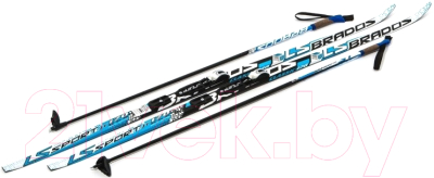 Комплект беговых лыж STC Brados LS NNN 190 (синий)