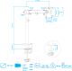Миниатюра изображения товара Кронштейн для монитора Kromax Casper-506 (черный)