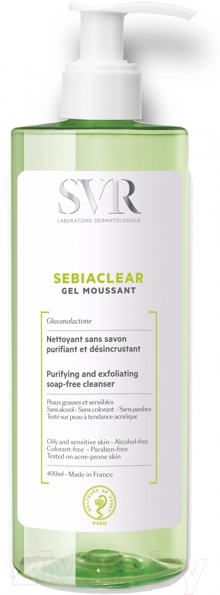 Пенка для умывания SVR Sebiaclear Gel Moussant Пенящийся