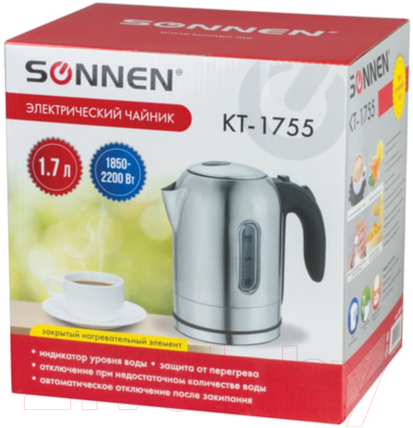 Электрочайник Sonnen KT-1755 / 453419