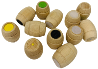 

Развивающий игровой набор, Бочонки. Тактильная игра / ДИ080