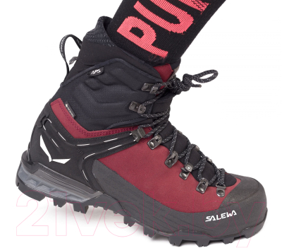 Трекинговые ботинки Salewa Ortles Ascent Mid Gtx M / 00-0000061409-1575 (р.6, Syrah/Black)