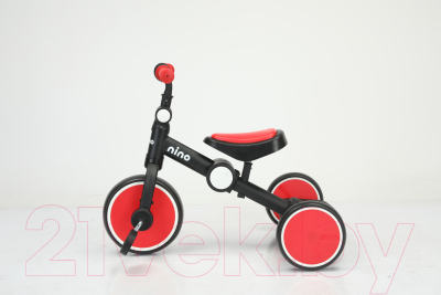 Трехколесный велосипед NINO JL-104 (красный/черный)